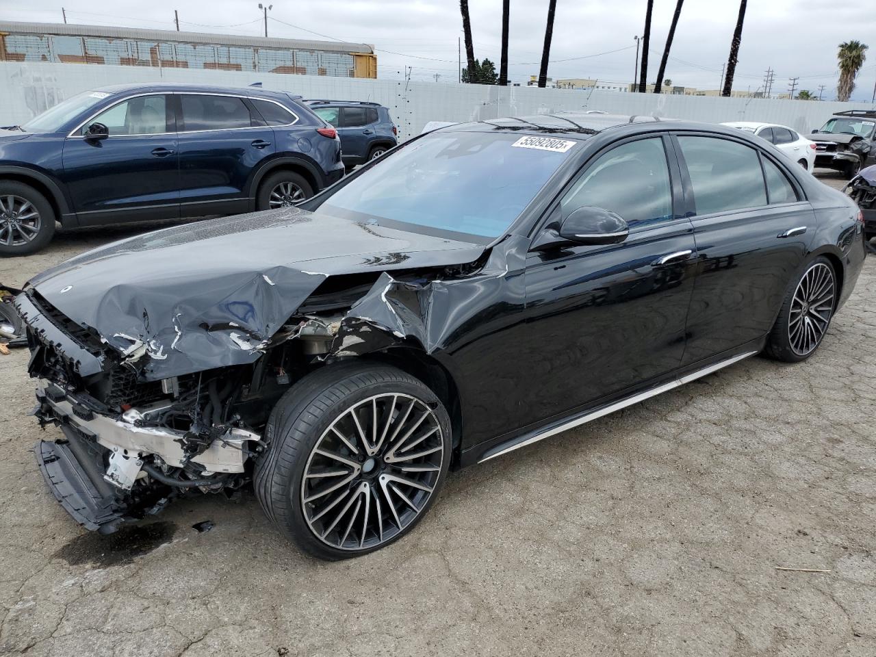 2024 Mercedes-Benz S 580, VIN W1K6G7GB6RA270367 — Front end
