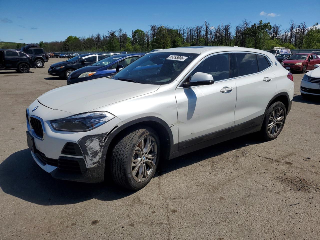2022 BMW X2 xDrive28i, VIN WBXYJ1C07N5U26055 — Вода / потоп