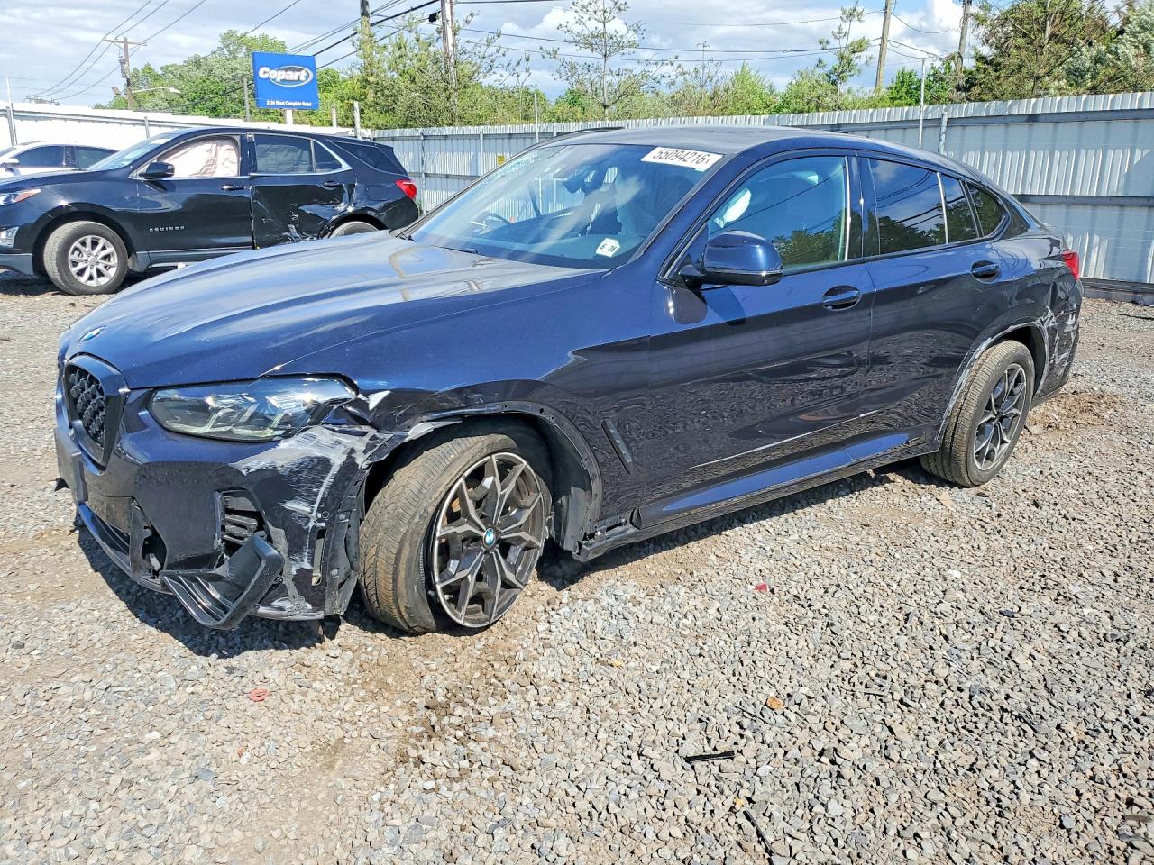 2023 BMW X4 xDrive30i, VIN 5UX33DT04P9S77567 — Side