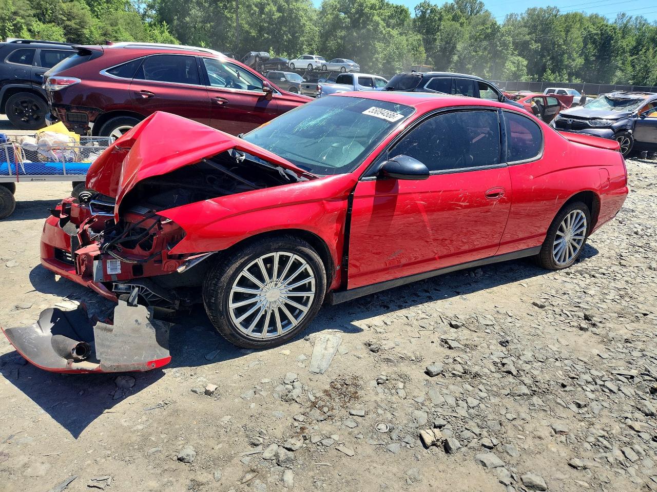 2006 Chevrolet Monte Carlo LT 3.9L, VIN 2G1WK161069243762 — Front end