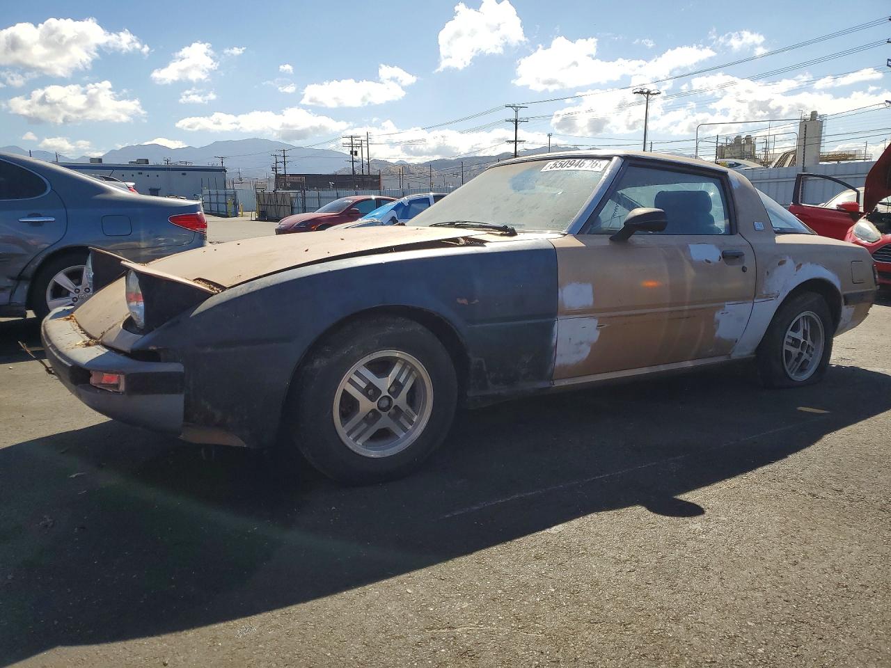 1983 Mazda RX-7 GS, VIN JM1FB3311D0722268 — Minor dents and scratches