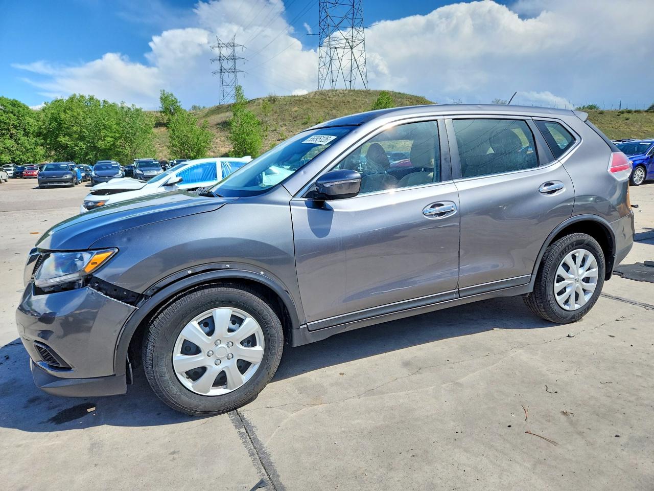 2015 Nissan Rogue SV, VIN KNMAT2MV1FP518891 — Side