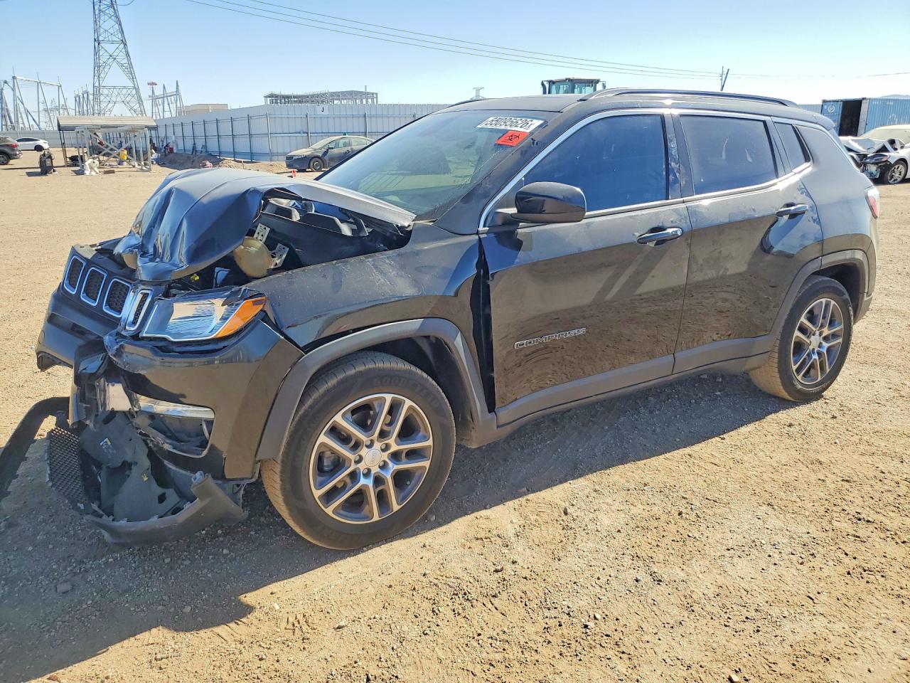 2020 Jeep Compass Latitude, VIN 3C4NJCBBXLT212530 — Front end