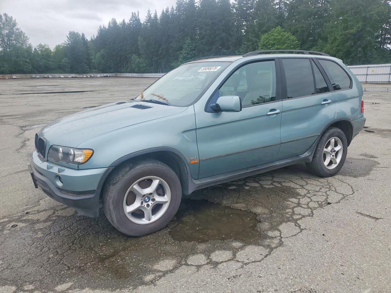 2002 BMW X5 3.0i, VIN 5UXFA535X2LV73547 — Мелкие вмятины и царапины