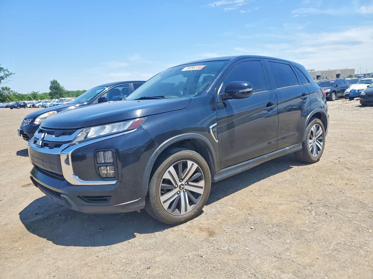 2021 Mitsubishi Outlander ES, VIN JA4ARUAU3MU026748 — Мелкие вмятины и царапины
