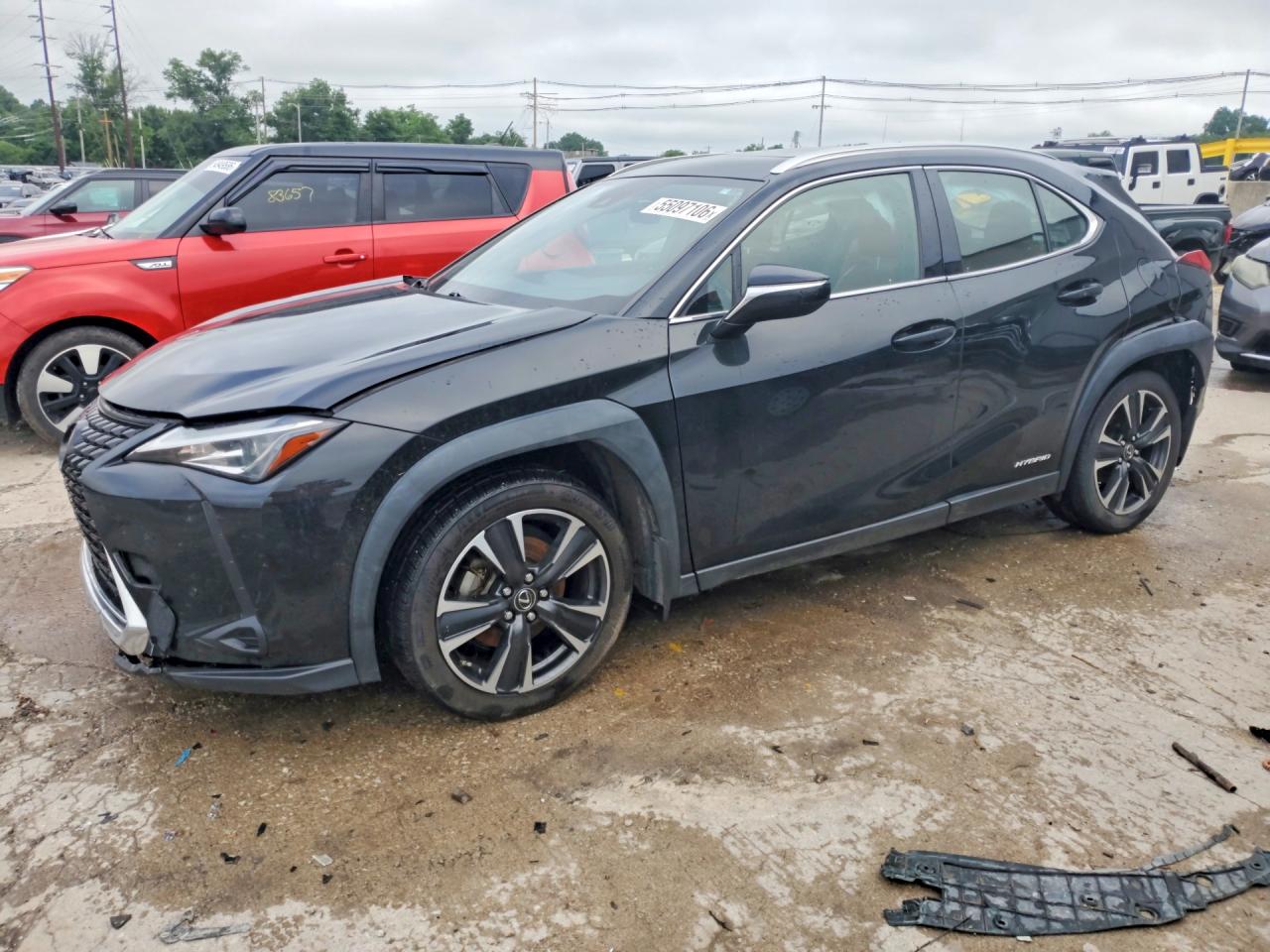 2021 Lexus UX 250h, VIN JTHP9JBH4M2039616 — Зад