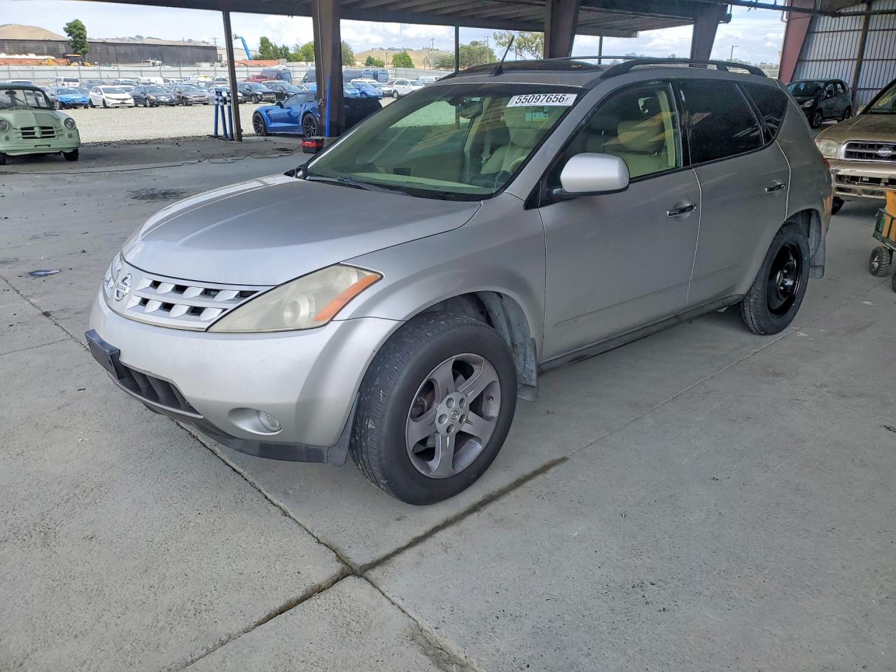 2004 Nissan Murano SE, VIN JN8AZ08T04W217208 — Front end