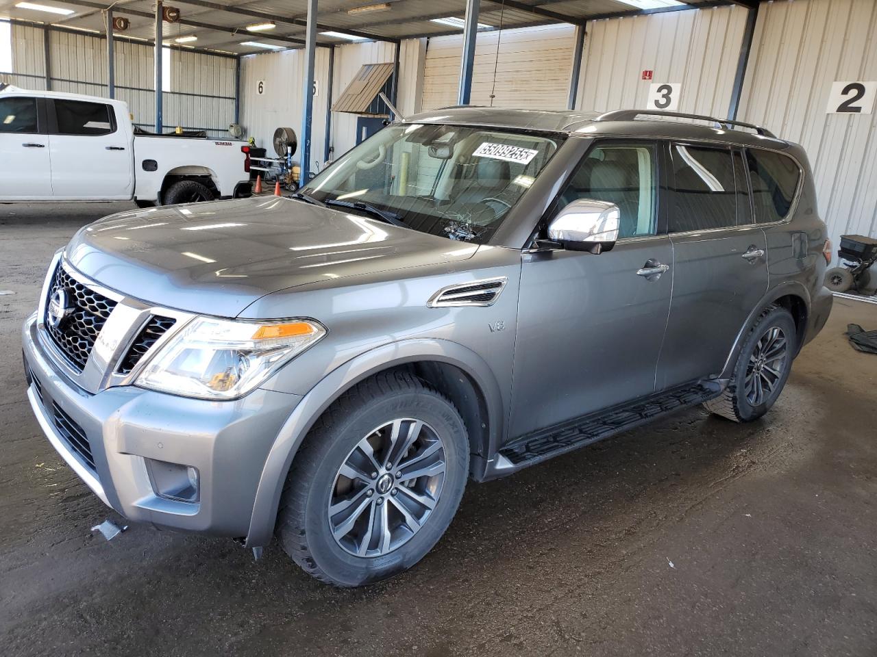 2018 Nissan Armada SL, VIN JN8AY2NC4J9557149 — Missing or altered VIN