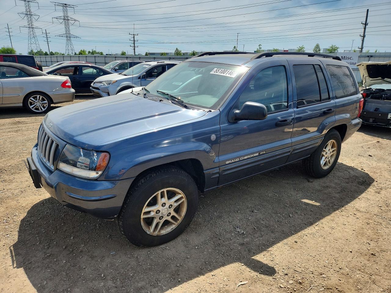 2004 Jeep Grand Cherokee Laredo, VIN 1J8GW48S74C267546 — Normal wear