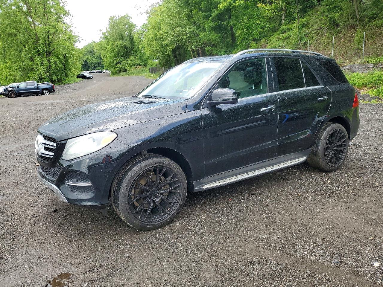 2017 Mercedes-Benz GLE 350, VIN 4JGDA5HB4HA977533 — Side