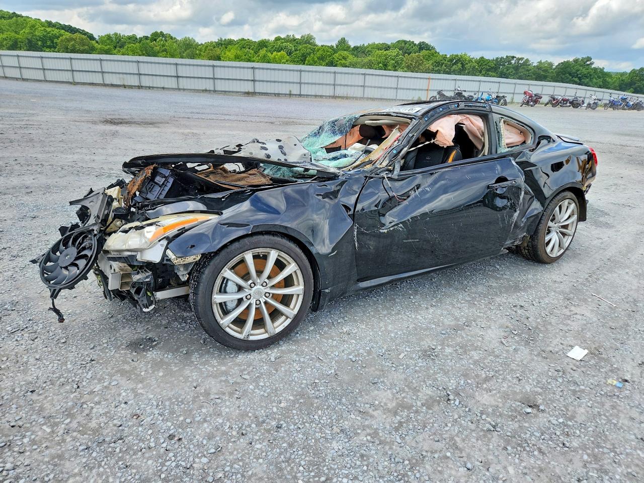 2009 Infiniti G37 Sport, VIN JNKCV64E29M602541 — Rollover