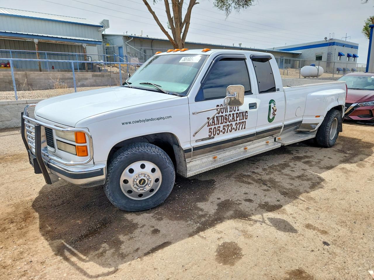 1997 GMC Sierra 3500, VIN 1GTHC39F6VE518644 — Rear end