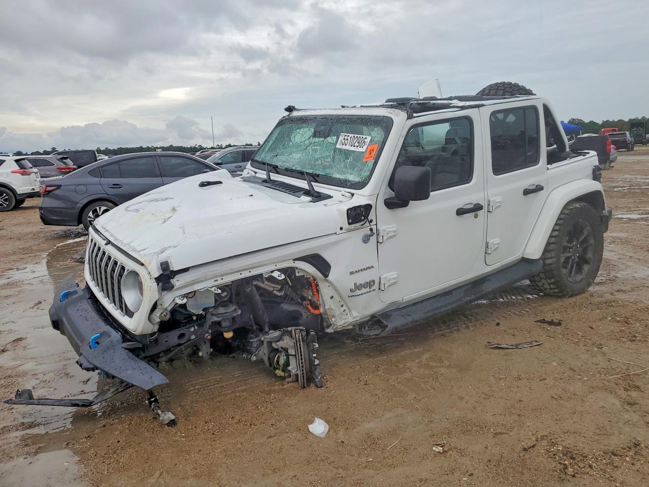 2024 Jeep Wrangler Sahara, VIN 1C4RJXP63RW202994 — Rollover