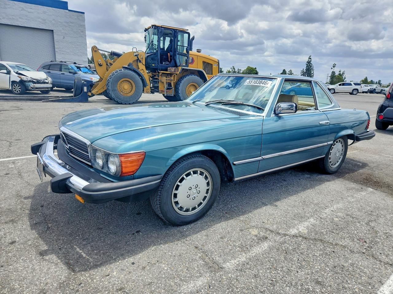 1980 Mercedes-Benz B, VIN 10704412064500 — Normal wear