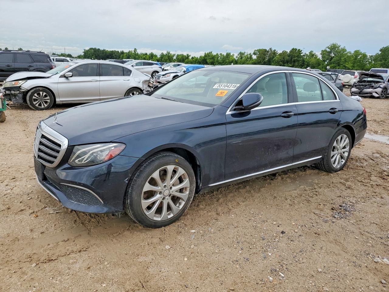 2017 Mercedes-Benz E 300 Luxury, VIN WDDZF4JB8HA097019 — Water / flood