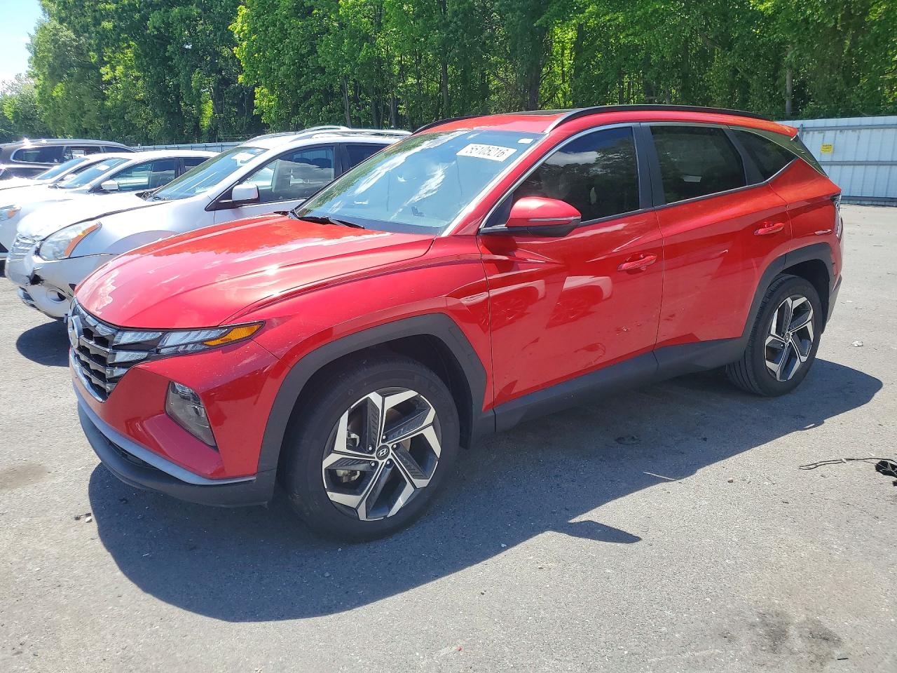 2023 Hyundai Tucson SEL, VIN 5NMJFCAE2PH206249 — Side