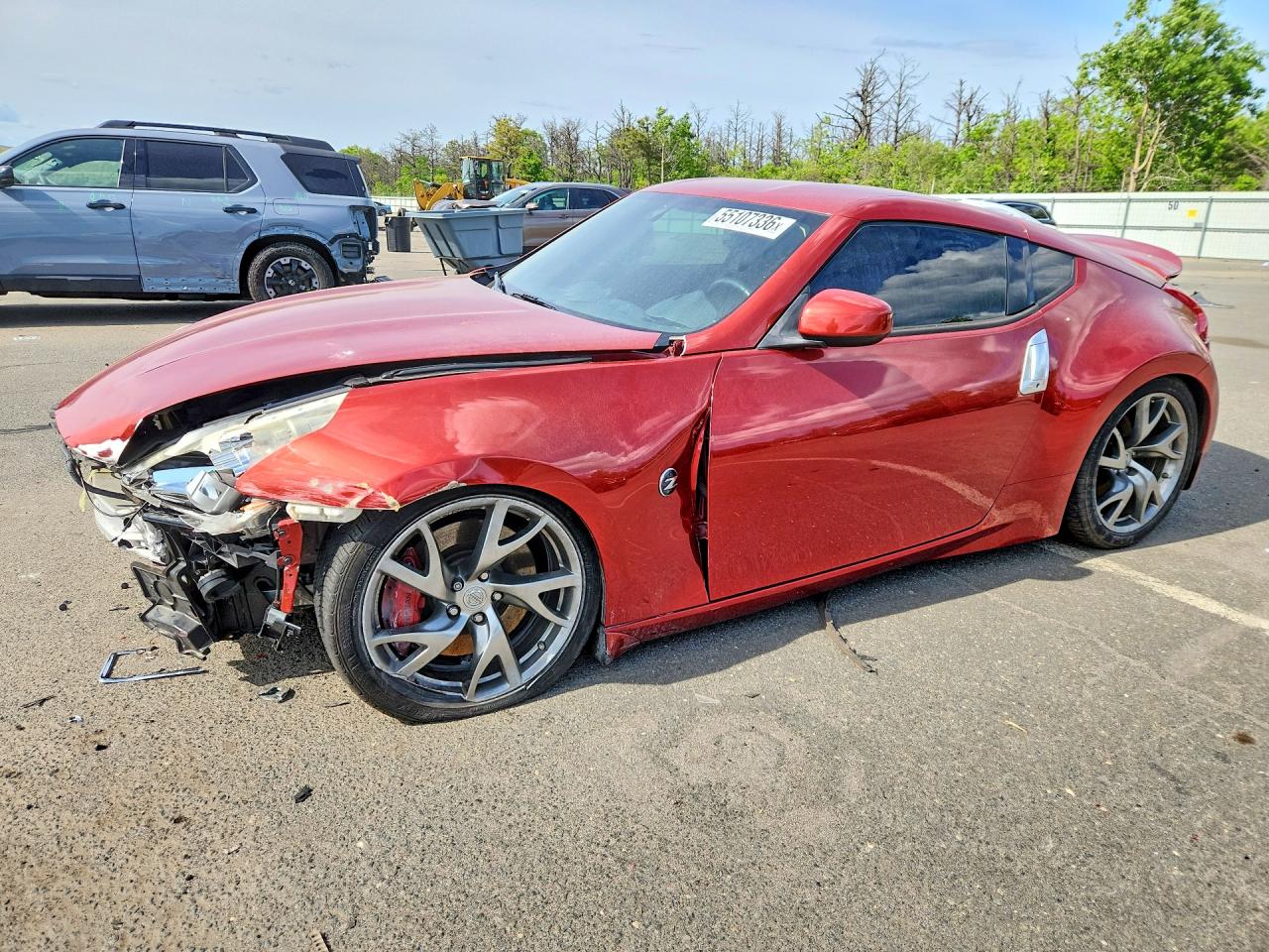 2013 Nissan 370Z, VIN JN1AZ4EH7DM381766 — Front end