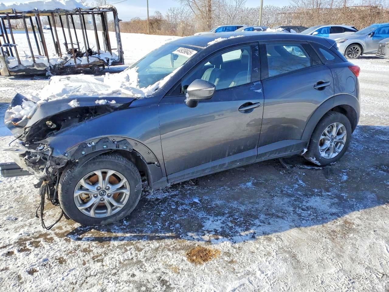 2021 Mazda CX-3 Touring, VIN JM1DKFC79M1509740 — Front end