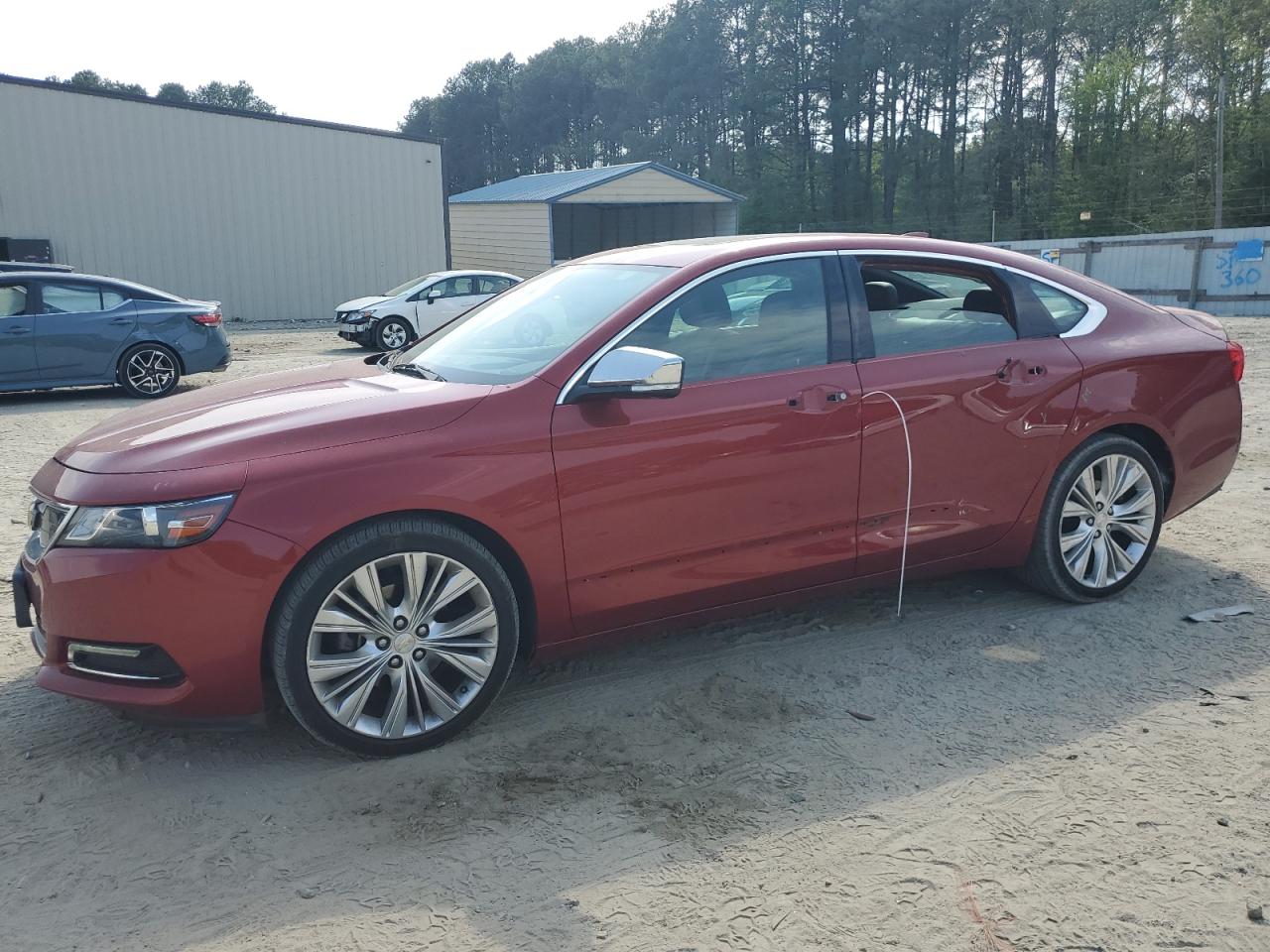 2015 Chevrolet Impala LTZ, VIN 2G1165S32F9225504 — Rejected repair