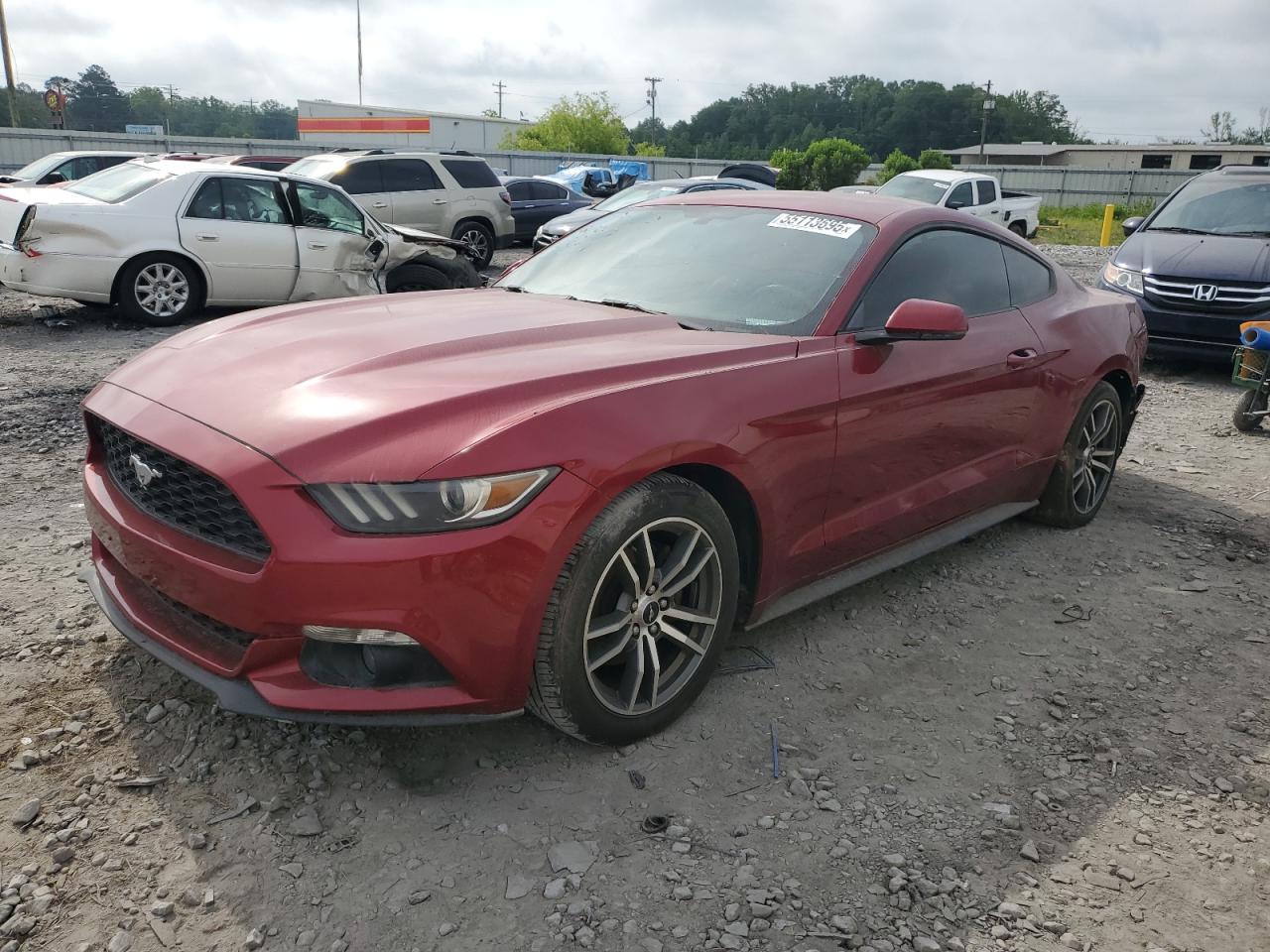 2016 Ford Mustang EcoBoost Premium, VIN 1FA6P8TH4G5205099 — Rear end