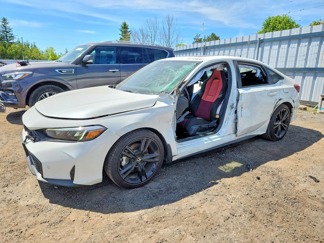 2025 Honda Civic Si, VIN 2HGFE1E50SH080759 — Side
