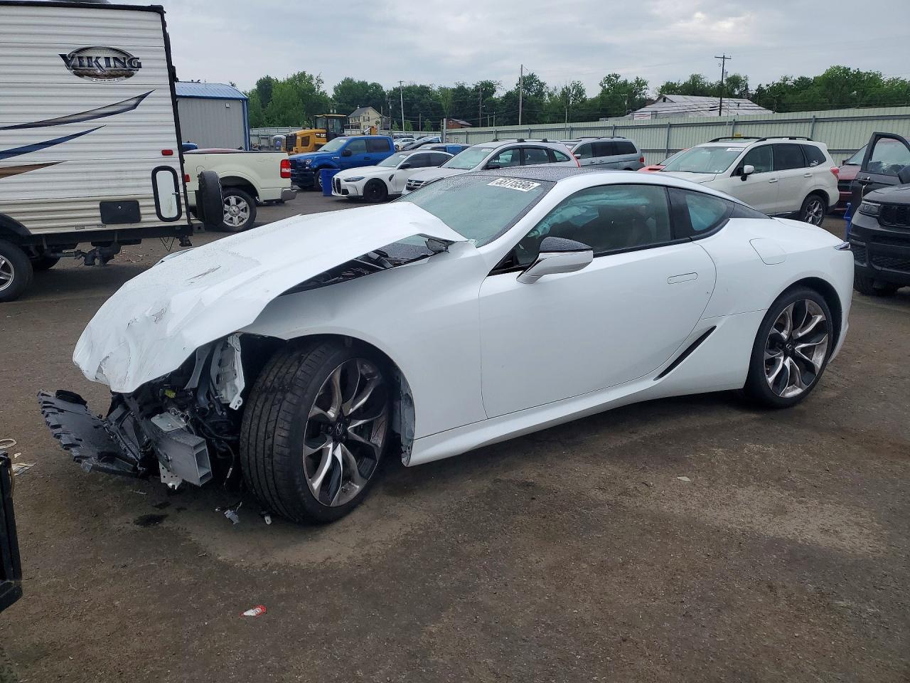 2018 Lexus LC 500h, VIN JTHHP5AY2JA005811 — Front end