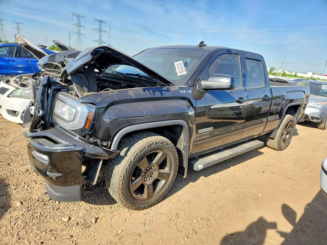 2018 GMC Sierra 1500, VIN 1GTV2LEC3JZ199451 — Front end