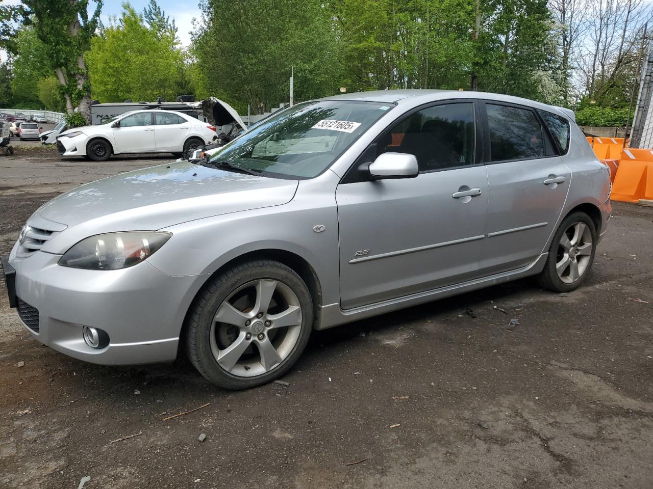 2004 Mazda 3 s, VIN JM1BK143441180080 — Фото с аукциона