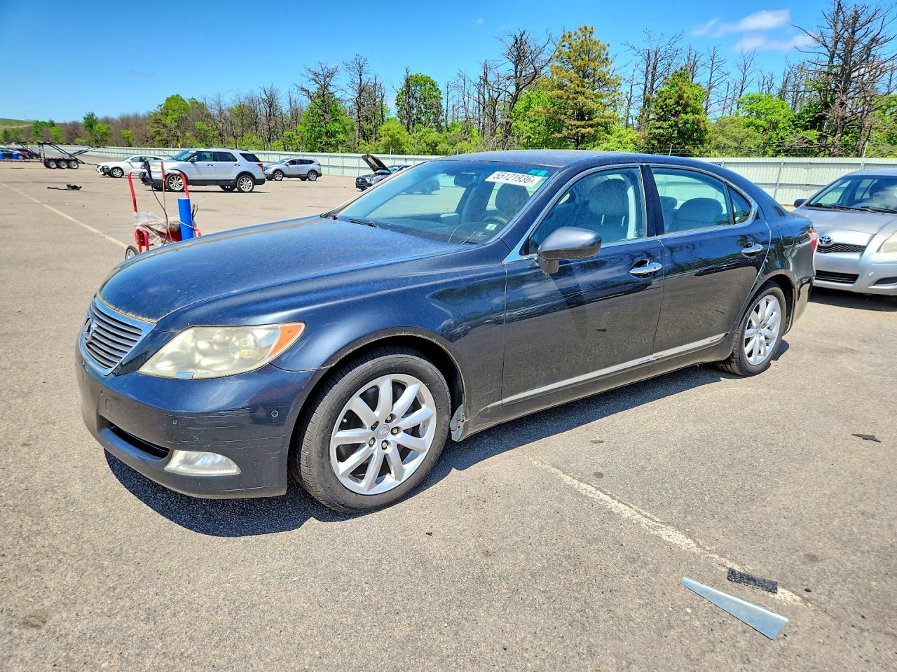 2007 Lexus LS 460 L, VIN JTHGL46F775011484 — Мелкие вмятины и царапины