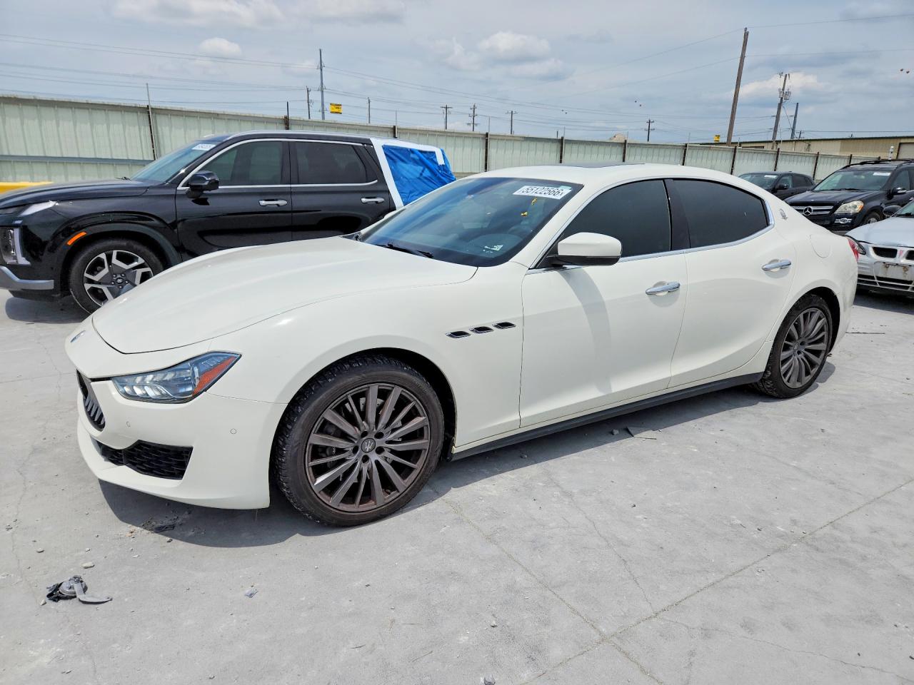 2018 Maserati Ghibli S, VIN ZAM57YSAXJ1284993 — Rear end