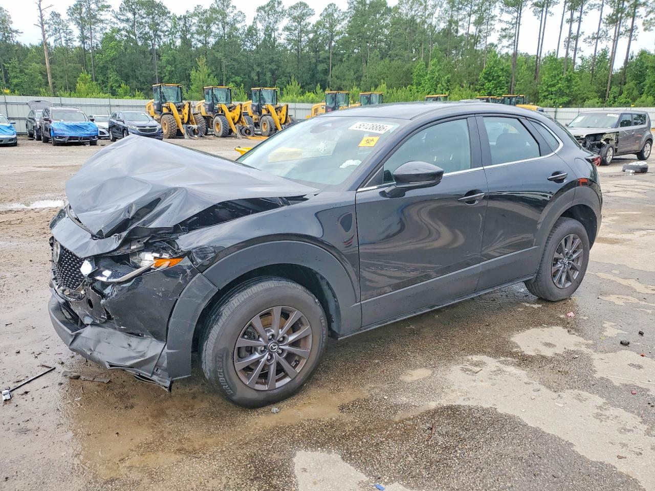 2024 Mazda CX-30 S, VIN 3MVDMBAM9RM664499 — Front end