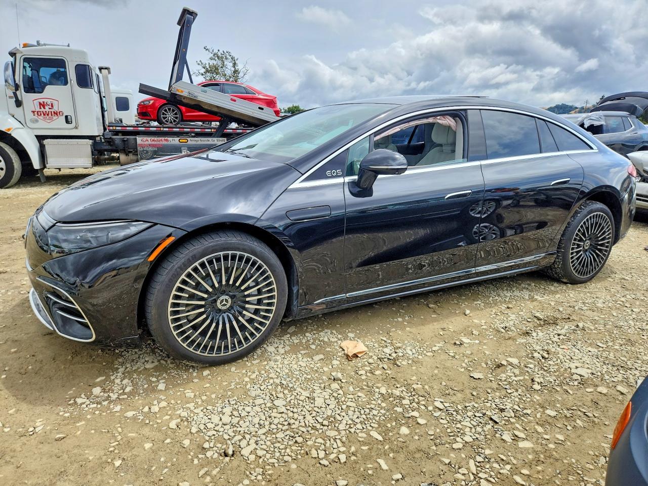 2023 Mercedes-Benz EQS 450+, VIN W1KCG2DB6PA031621 — Front end