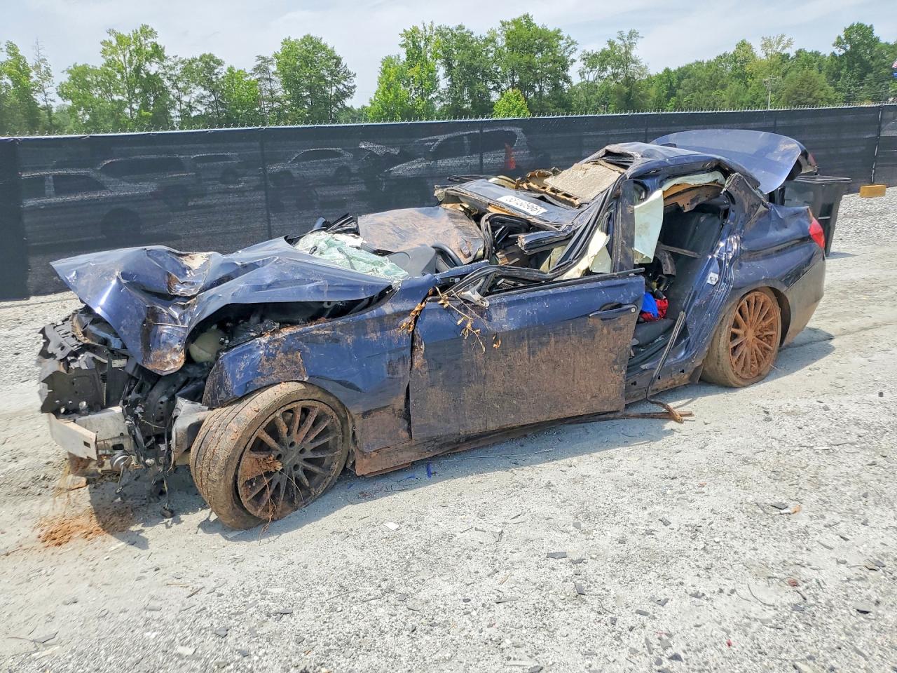 2014 BMW 3 Series 328i xDrive, VIN WBA3B3G58ENR81597 — Rollover