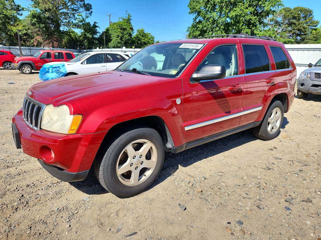 2005 Jeep Grand Cherokee Limited, VIN 1J4HR58295C651901 — Бок