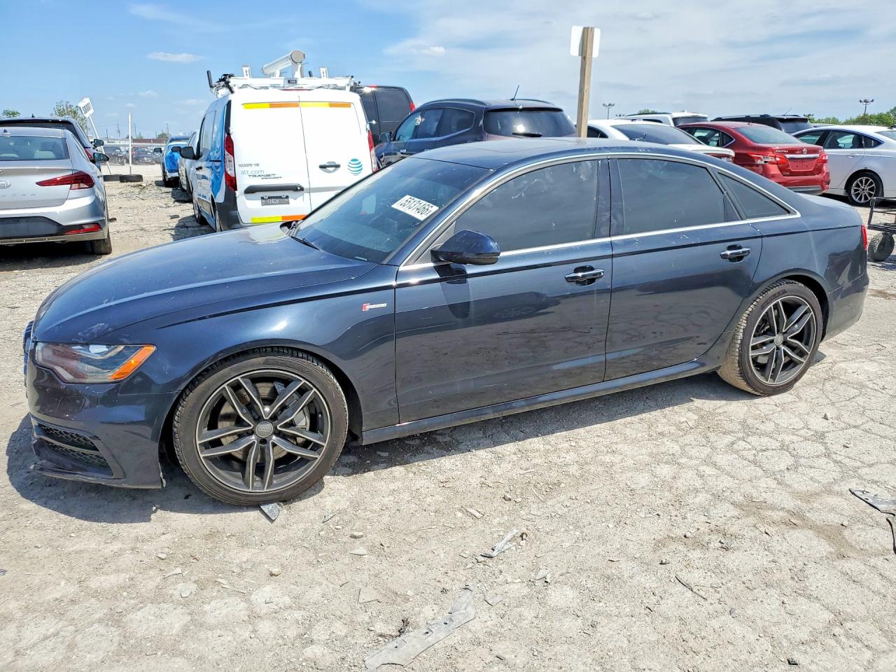 2015 Audi A6 Premium Plus, VIN WAUFGAFC6FN043165 — Undercarriage