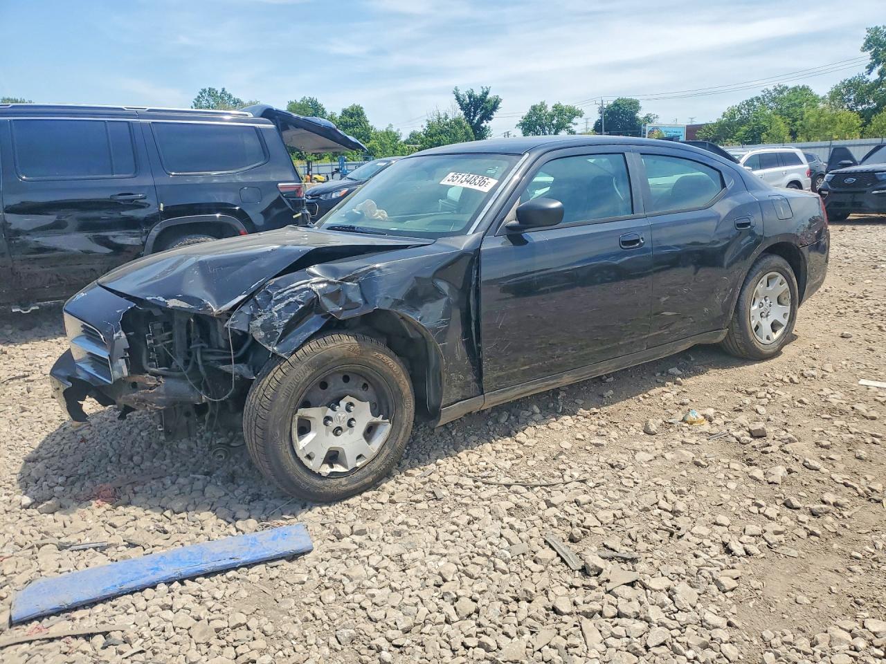 2007 Dodge Charger, VIN 2B3KA43R67H847460 — Front end