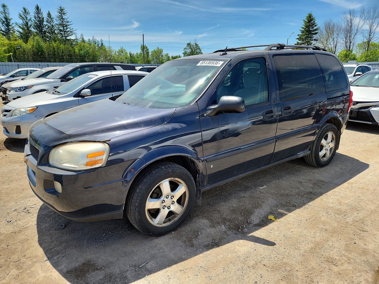 2009 Chevrolet Uplander LS, VIN 1GNDU23199D112797 — Rear end
