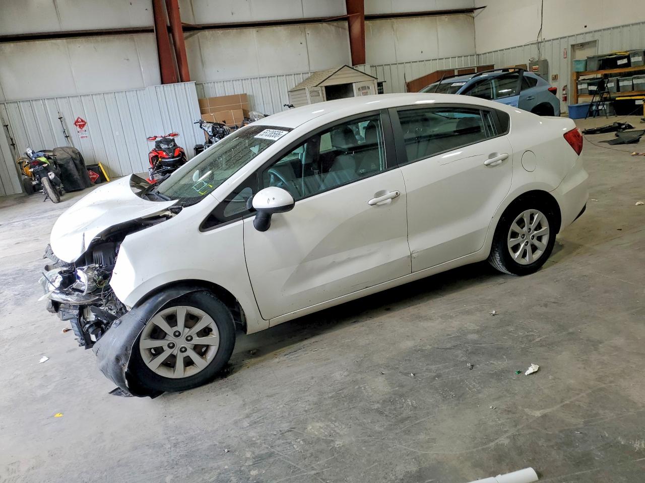 2016 Kia Rio LX, VIN KNADM4A30G6692660 — Front end