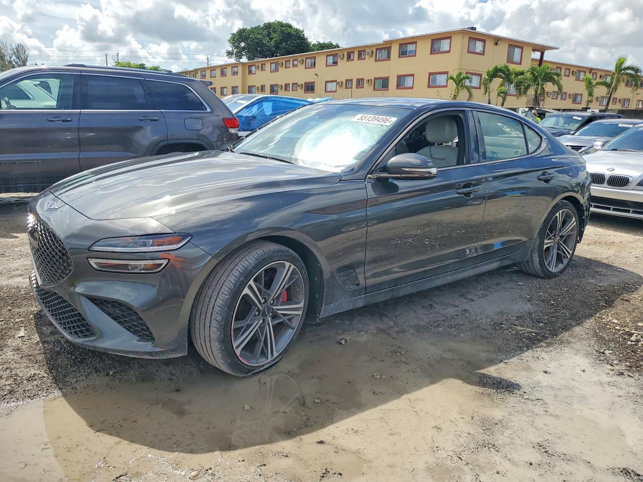 2025 Genesis G70 2.5T, VIN KMTG34SC2SU147499 — Зад