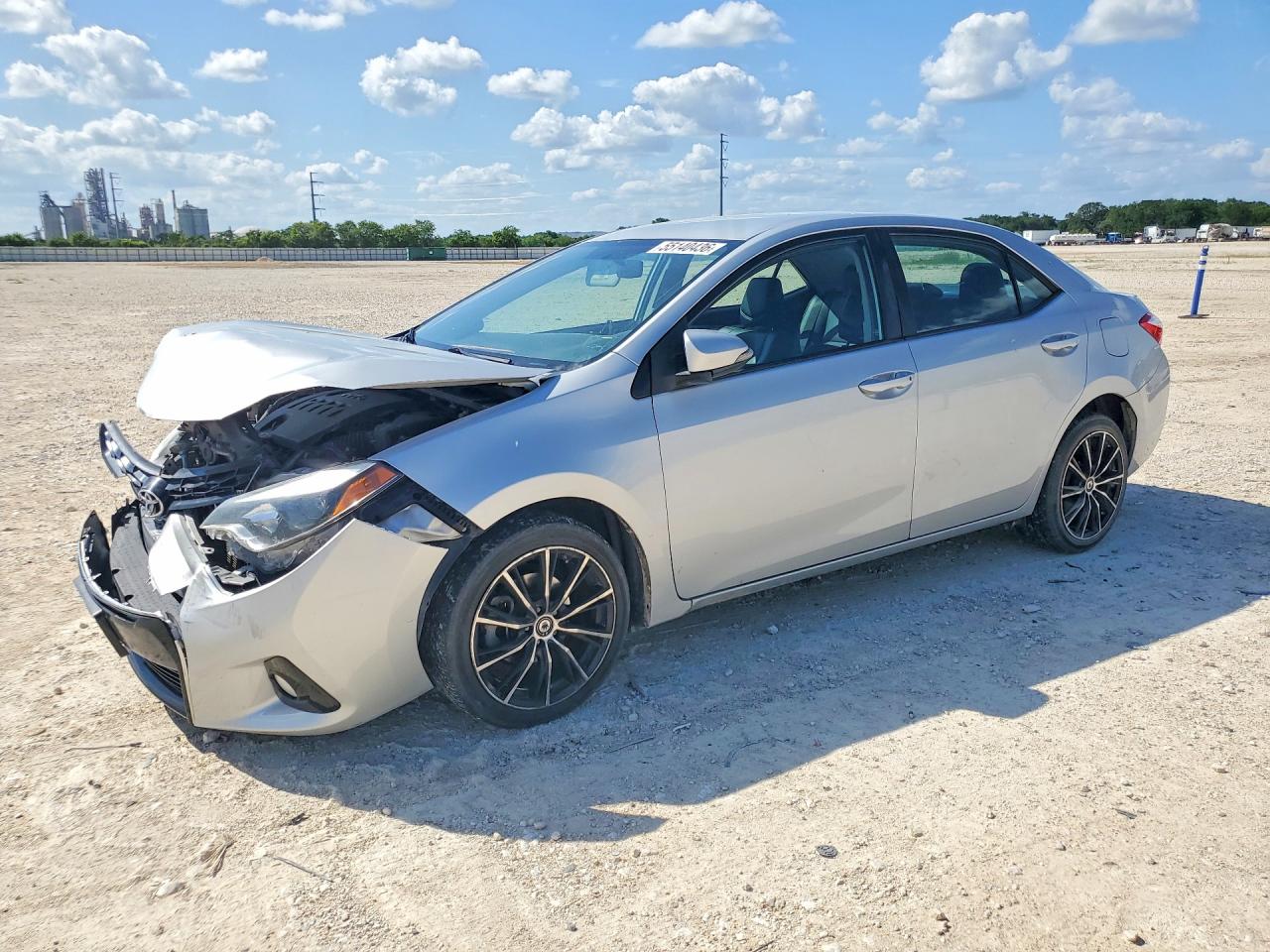 2016 Toyota Corolla S Plus, VIN 2T1BURHE6GC694744 — Front end