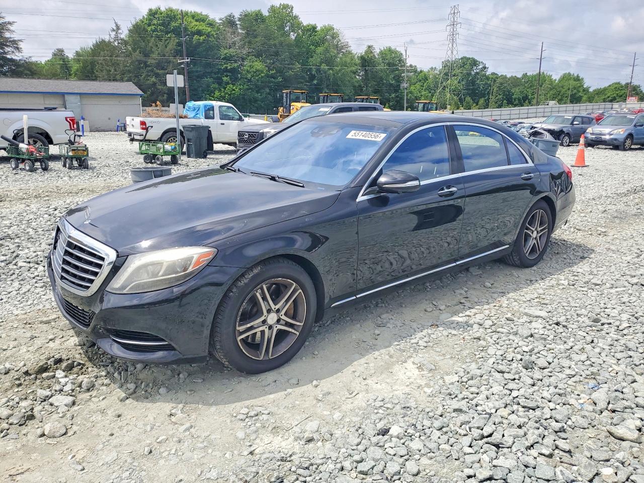 2016 Mercedes-Benz S 550, VIN WDDUG8FB5GA205179 — Rear end