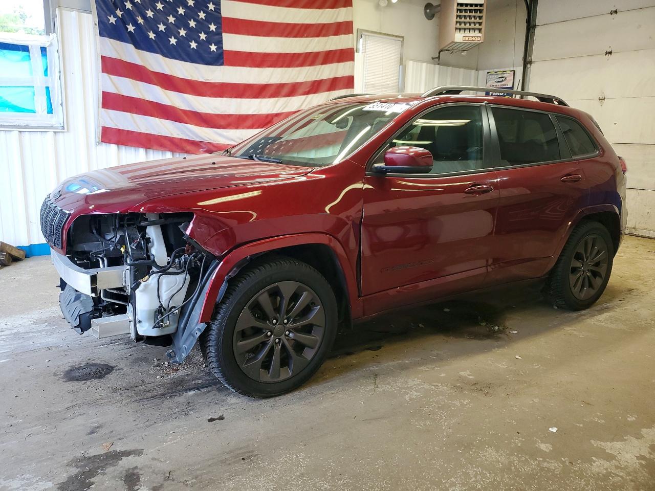 2019 Jeep Cherokee Limited, VIN 1C4PJMDX7KD489020 — Front end