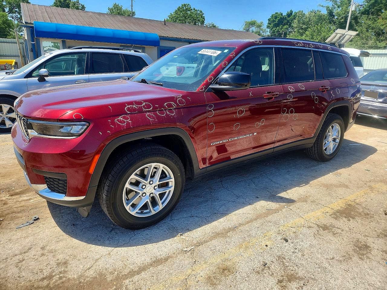 2021 Jeep Grand Cherokee Altitude, VIN 1C4RJKAGXM8209393 — Hail