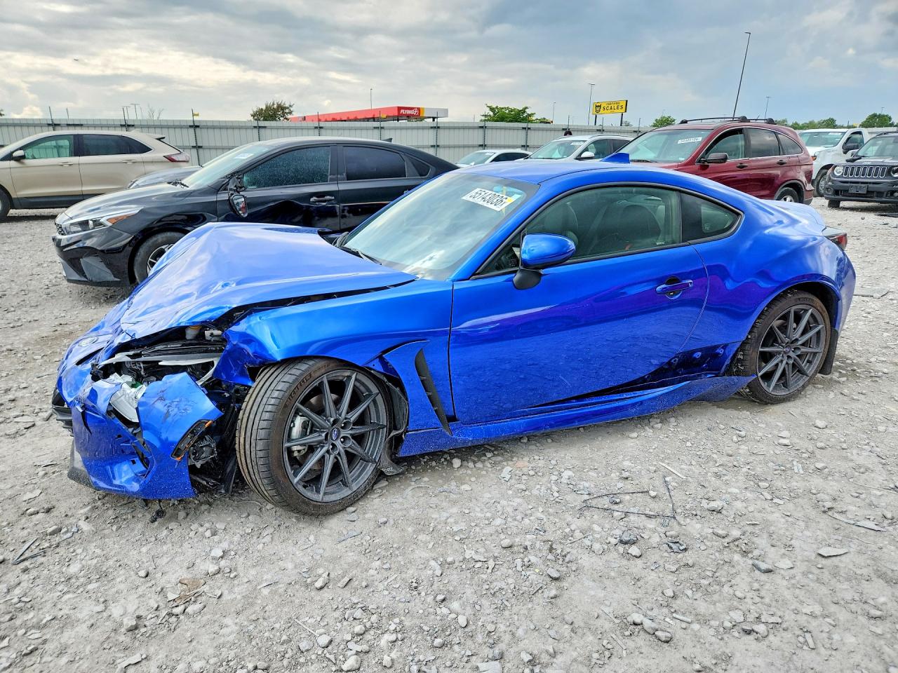 2024 Subaru BRZ Limited, VIN JF1ZDBE19R9701028 — Днище