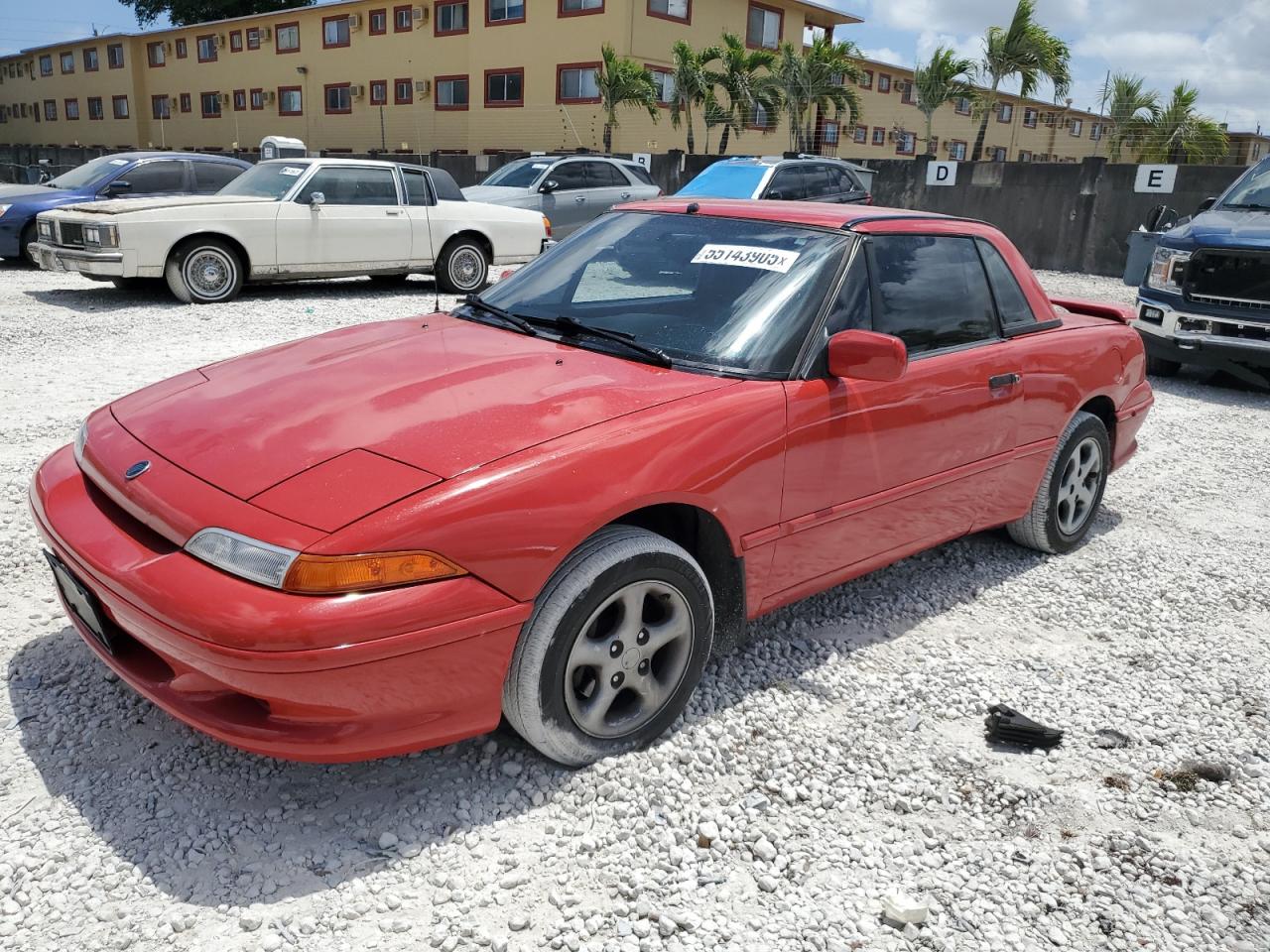 1994 Mercury Capri, VIN 6MPLT01Z2R8600768 — Normal wear