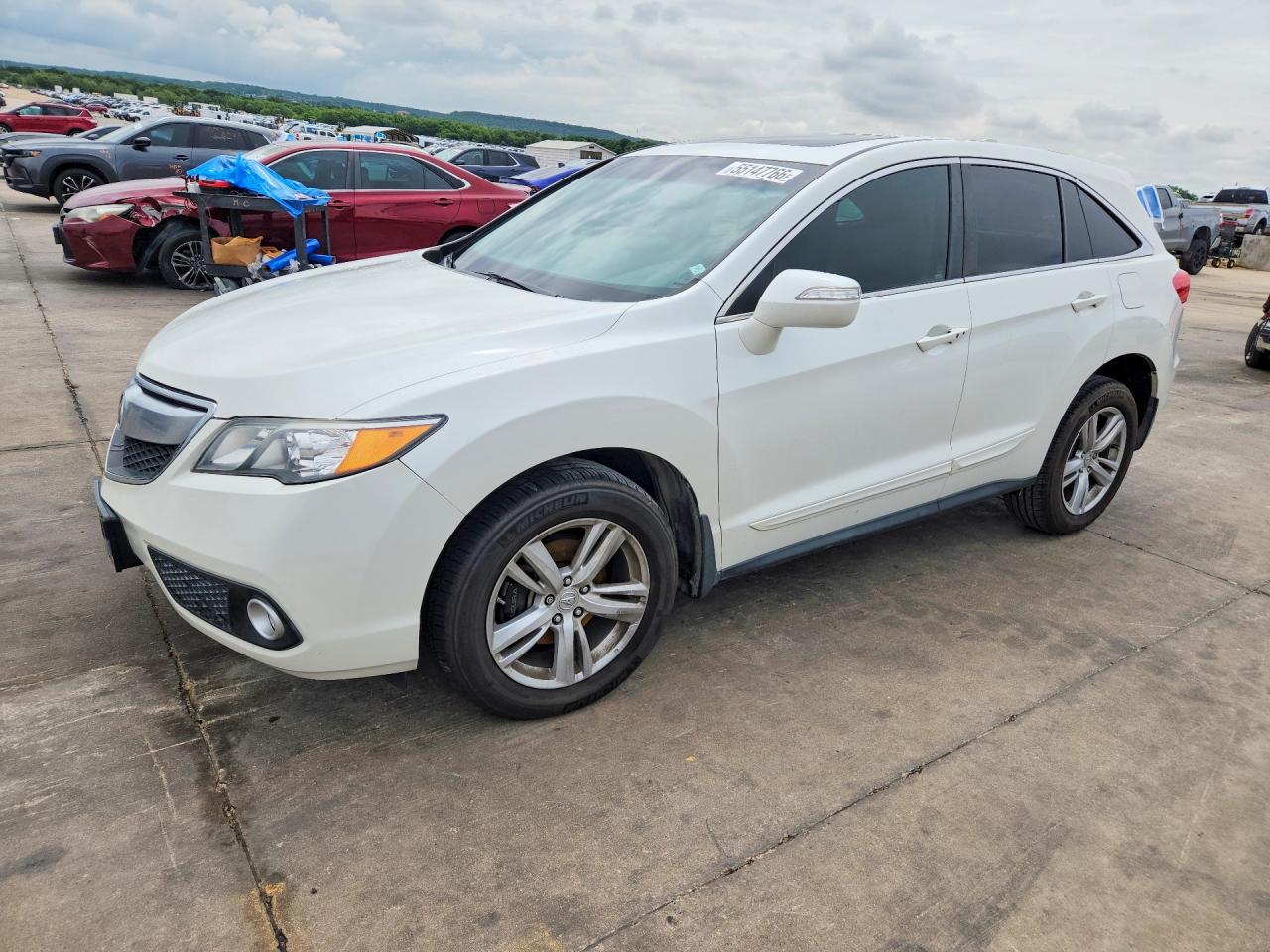 2014 Acura RDX Technology, VIN 5J8TB4H58EL012645 — Undercarriage