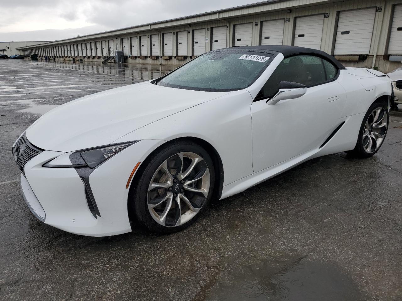 2022 Lexus LC 500h, VIN JTHMPAAY5NA105401 — Rear end