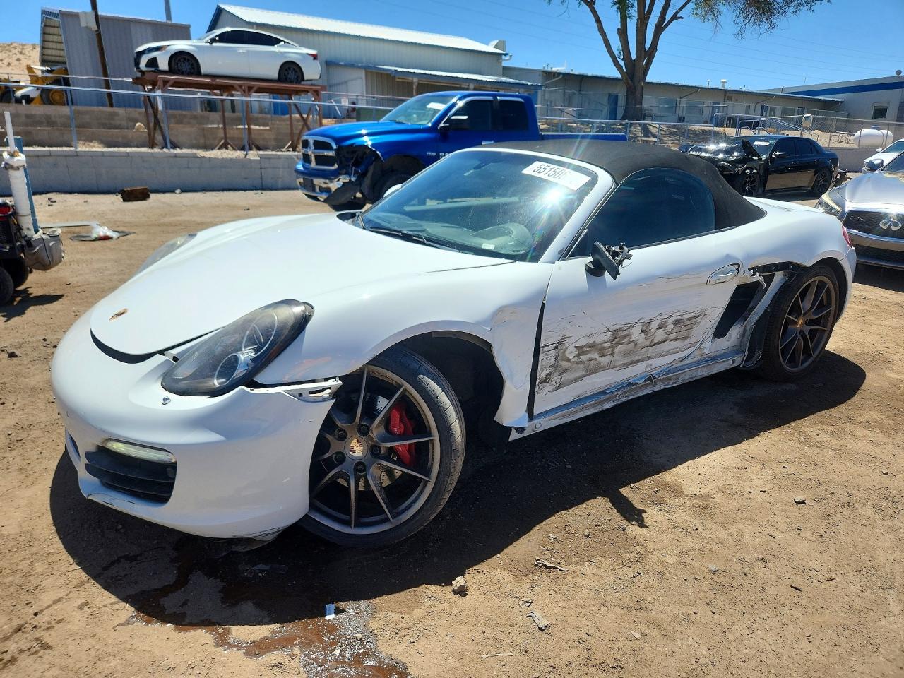 2014 Porsche Boxster S, VIN WP0CB2A82ES141350 — Side
