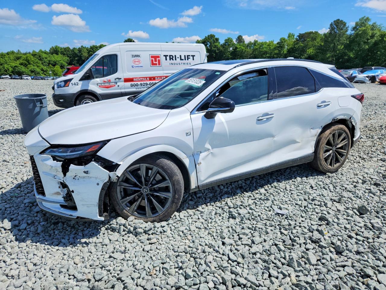 2023 Lexus RX 350 Premium, VIN 2T2BAMCA4PC008616 — Front end
