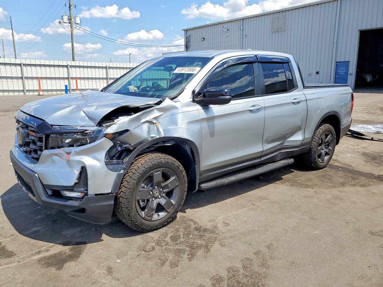 2026 Honda Ridgeline TrailSport, VIN 5FPYK3F64TB021456 — Front end
